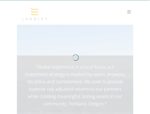 Tablet Screenshot of langleyinvestmentproperties.com